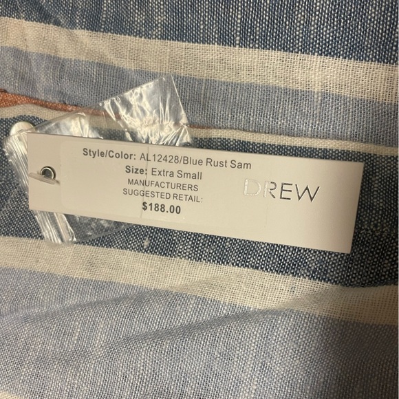 NWT Anthropologie Drew Linen Blend Top Size XS - Picture 8 of 9